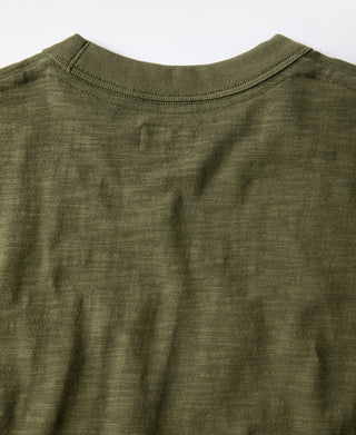 10.5 oz Cotton Tubular Gusset T-Shirt - Green