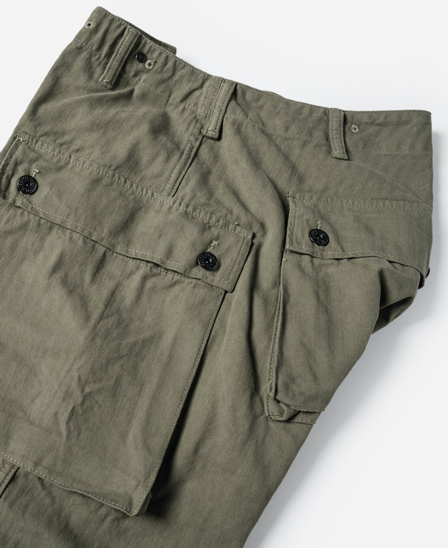 USMC P-44 HBT Utility Cargo Pants | Monkey Trousers | Bronson Mfg ...