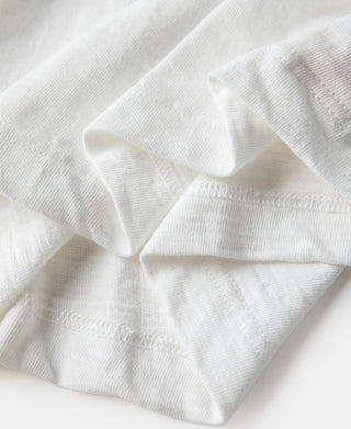 10.5 oz Cotton Tubular Gusset T-Shirt - White