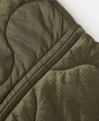 Military Style Quilted Padded Ripstop Nylon Jacket - Experimental Sample