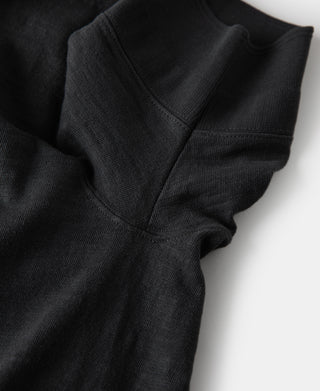 Sleeve Detail of Henley T-Shirt