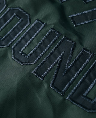 Logo-Appliqued Nylon Coach Jacket - Green