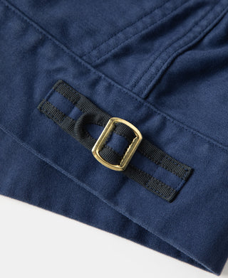 Hem Detail of Moleskin Jacket