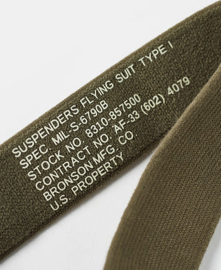 USAF X Back Suspenders - Olive