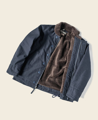 1943 USN 1st Type N-1 Deck Jacket - Navy/ Stencil