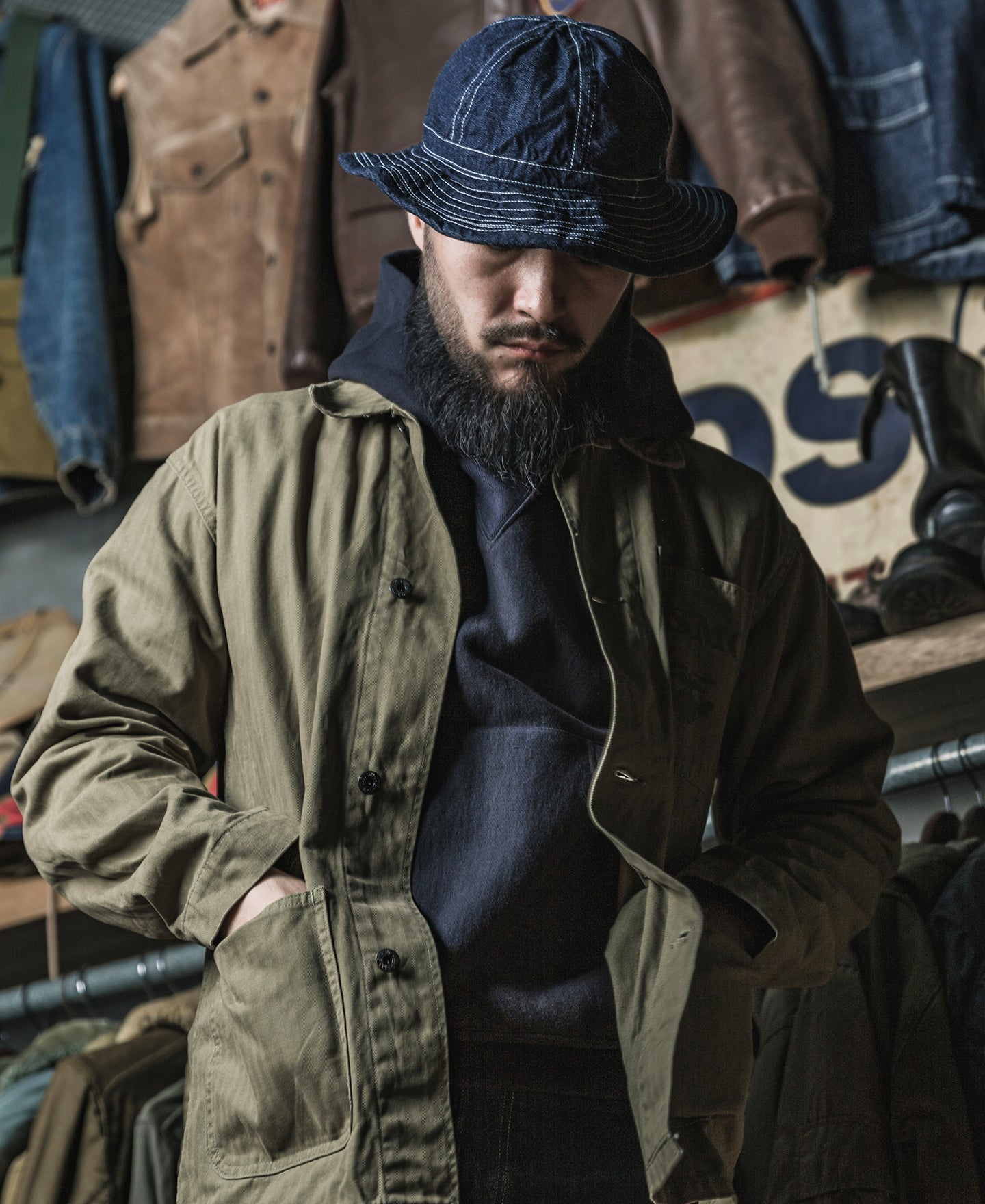 USMC P-41 Herringbone Twill Utility Jacket | Bronson - Bronson Mfg. Co.