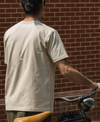 10.6 oz Cotton Short Sleeve Henley T-Shirt - Apricot