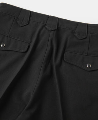 Back Waist Detail of Western Rockabilly Frisco Trousers