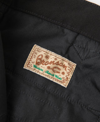 Label of Western Rockabilly Frisco Trousers