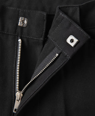 Zipper Detail of Western Rockabilly Frisco Trousers