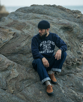 21 oz USCG Reverse Weave Sweatshirt