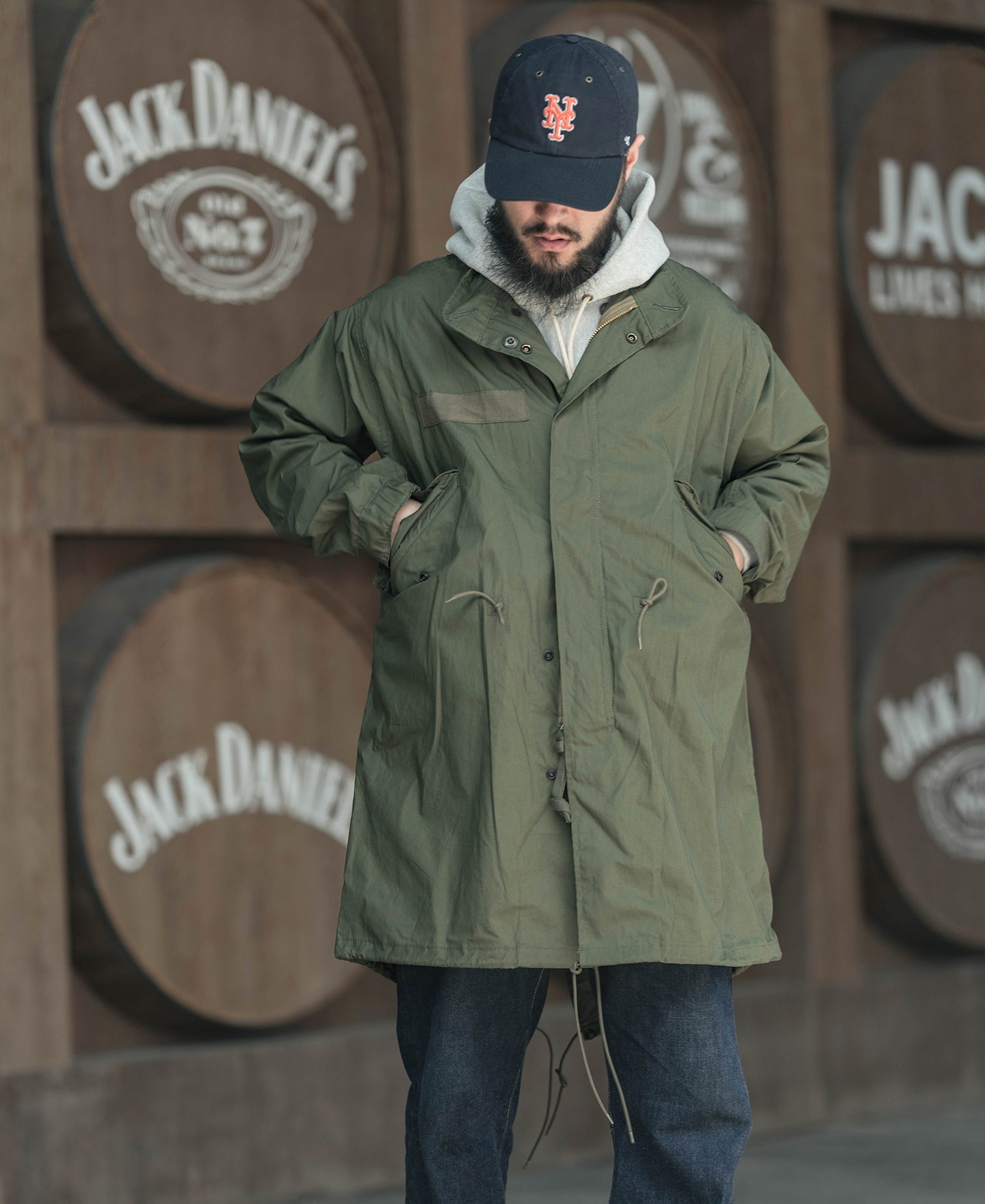 鉄道運行管理 US ARMY M-65 PARKA Deadstock 304223 - ジャケット/アウター