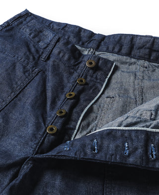 1940s WWII USN 10.5 oz Denim Dungaree Deck Shorts