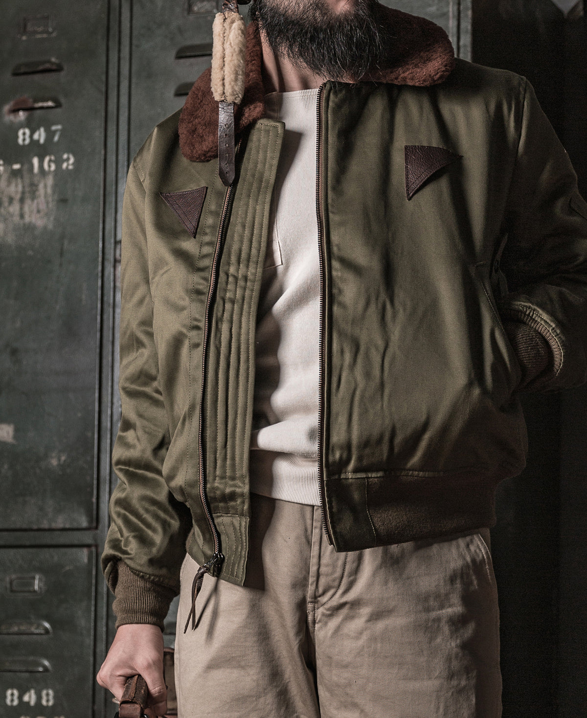 1944 USAAF Type B-15A Flight Jacket | Woolen Bomber Jacket | Bronson