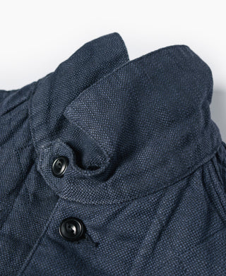 Cotton and Linen-Blend Quilted Padded Chore Jacket