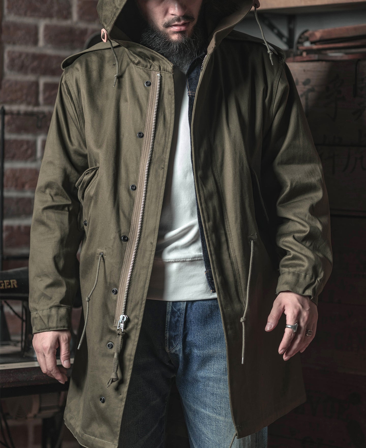 Army hotsell fishtail parka