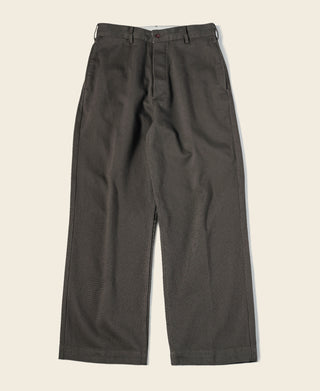 13 oz Cotton Bedford Cord Pants - Brown