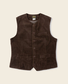 1910s Retro 12.5 oz Corduroy Casual Vest