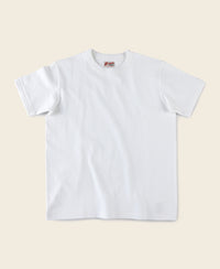 Loopwheel Ringspun Cotton Tubular Athletic T-Shirt- - White | Bronson