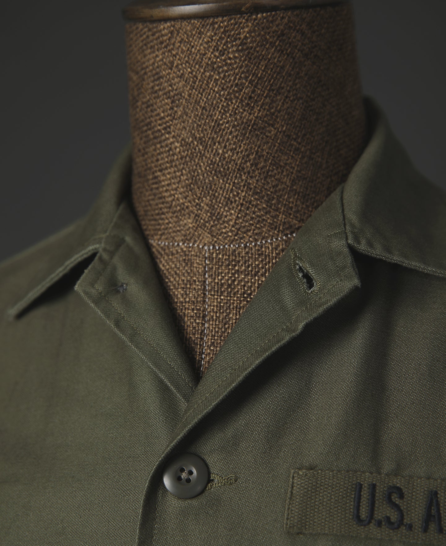 Vietnam War US Army OG-107 Fatigue Utility Shirt - Plain | Bronson