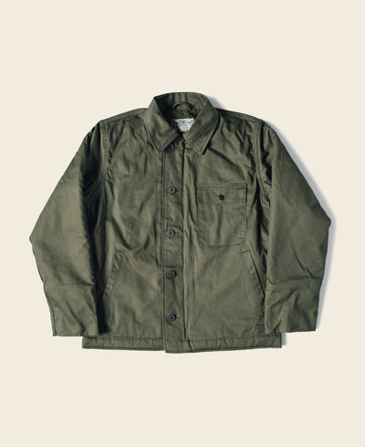 Final Version USN A-2 Deck Jacket (Polyester Lamb Wool) | Bronson