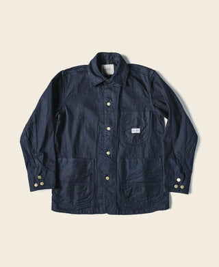 1950s 14.5 oz Slub Denim Chore Jacket