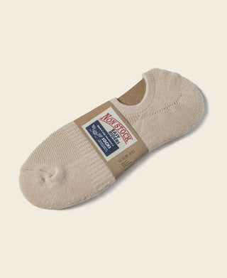 Colored Cotton No Show Socks - Embryo