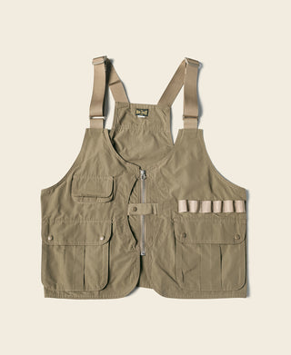 Waterproof Camping Hunting Nylon Vest - Khaki