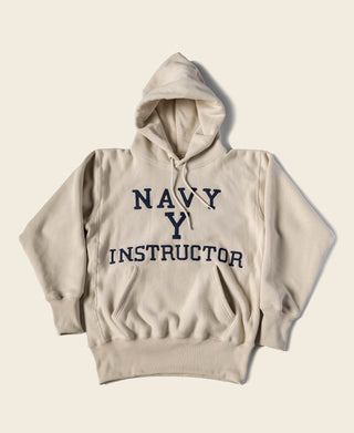 21 oz Navy Yard Instructor Reverse Weave Hoodie - Apricot