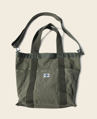 18 oz Canvas Tote Bag - Olive