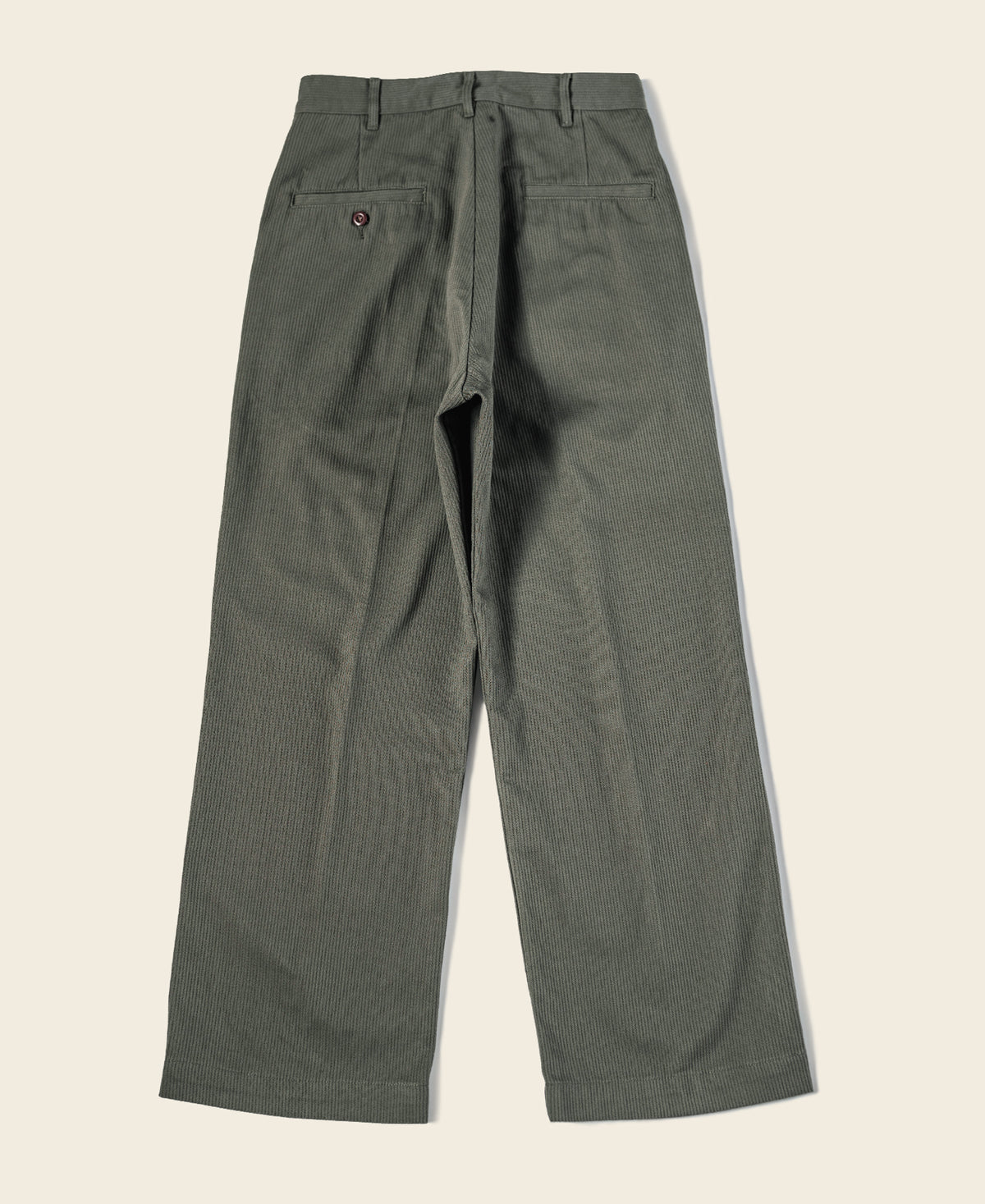 13 oz Cotton Bedford Cord Pants - Olive