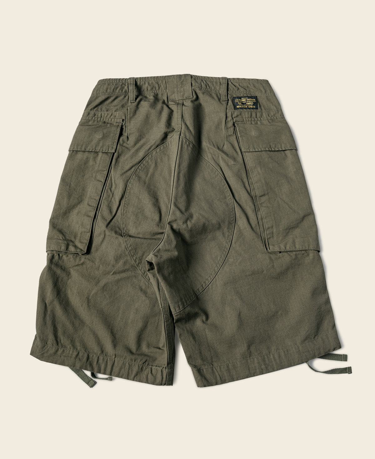 8.5 oz Cotton Ripstop Cargo Shorts - Olive