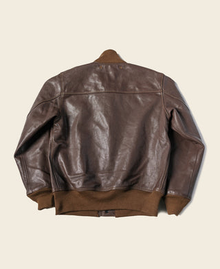 USAAF Type A-1 Leather Flight Jacket - Light Brown