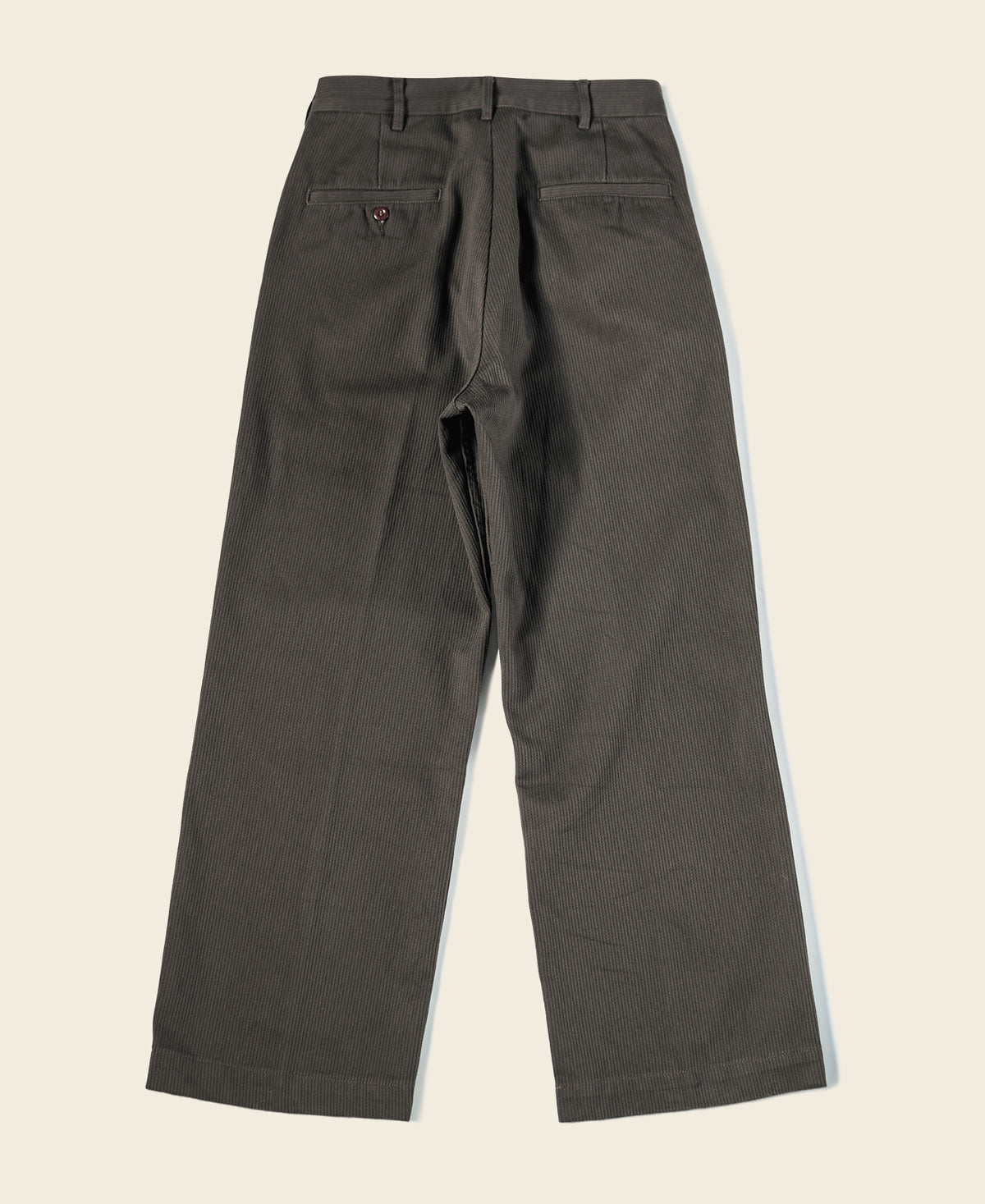 13 oz Cotton Bedford Cord Pants - Brown