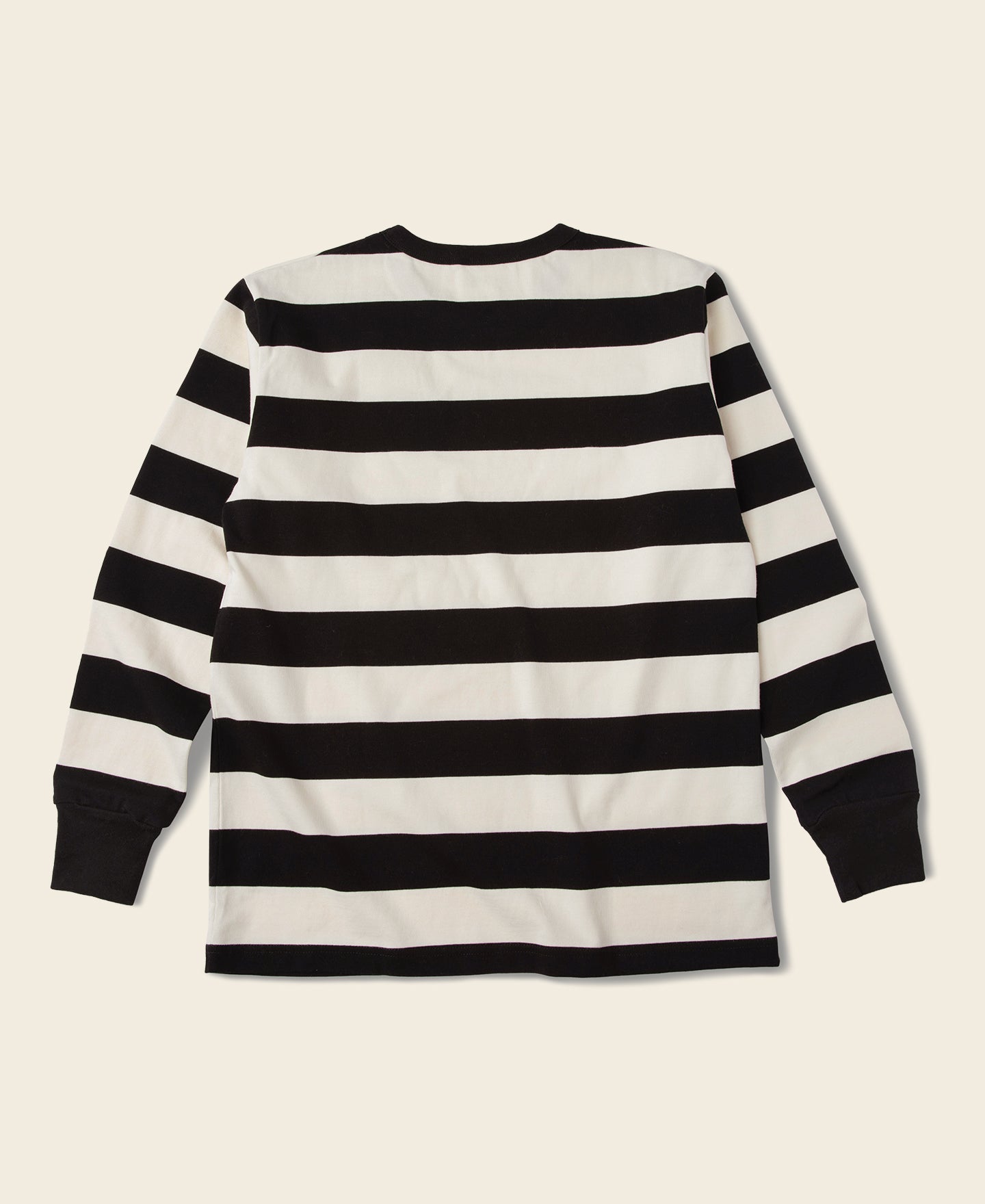 Long Sleeve Black And White Striped Shirt Buy The Set Black/Grey