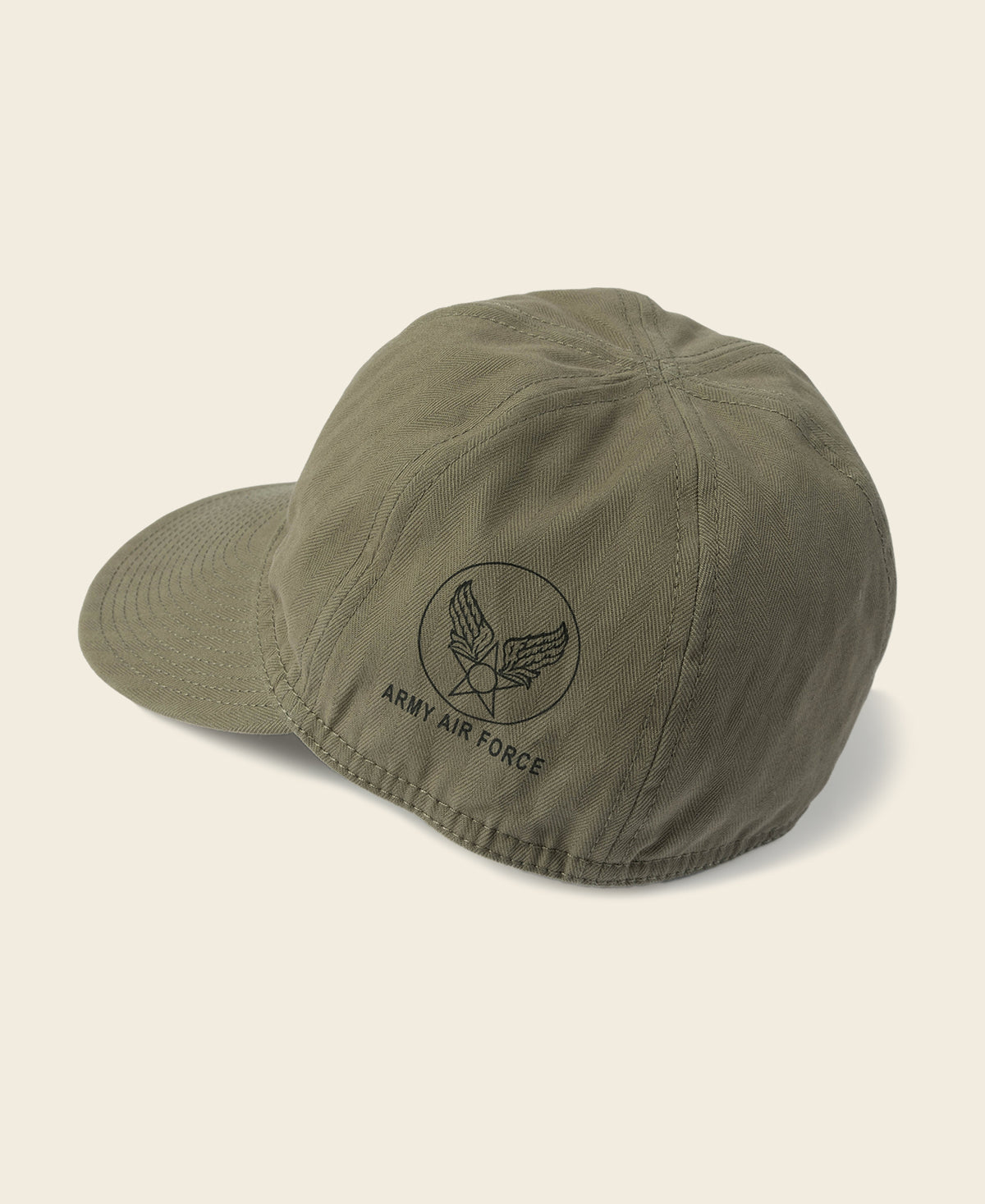 WWII USAAF Type A-3 Cap - Olive