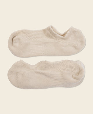 Colored Cotton No Show Socks - Embryo