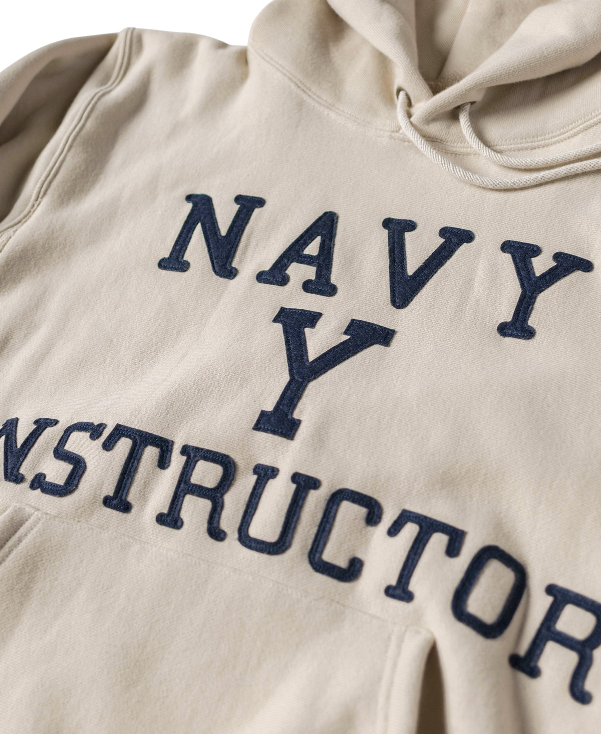 21 oz Navy Yard Instructor Reverse Weave Hoodie - Apricot