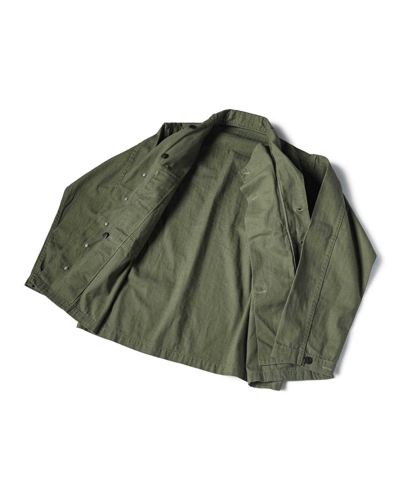 US Army M-42 HBT Jacket - P.Q.D NO. 45B | Bronson