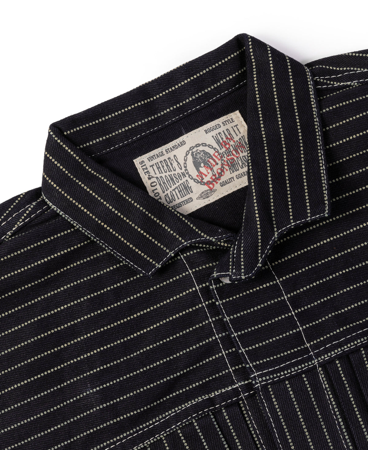 1878 Wabash One Pocket Stripe Denim Jacket