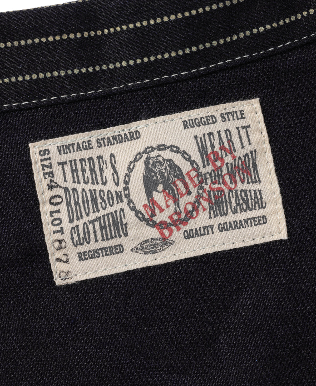 1878 Wabash One Pocket Stripe Denim Jacket
