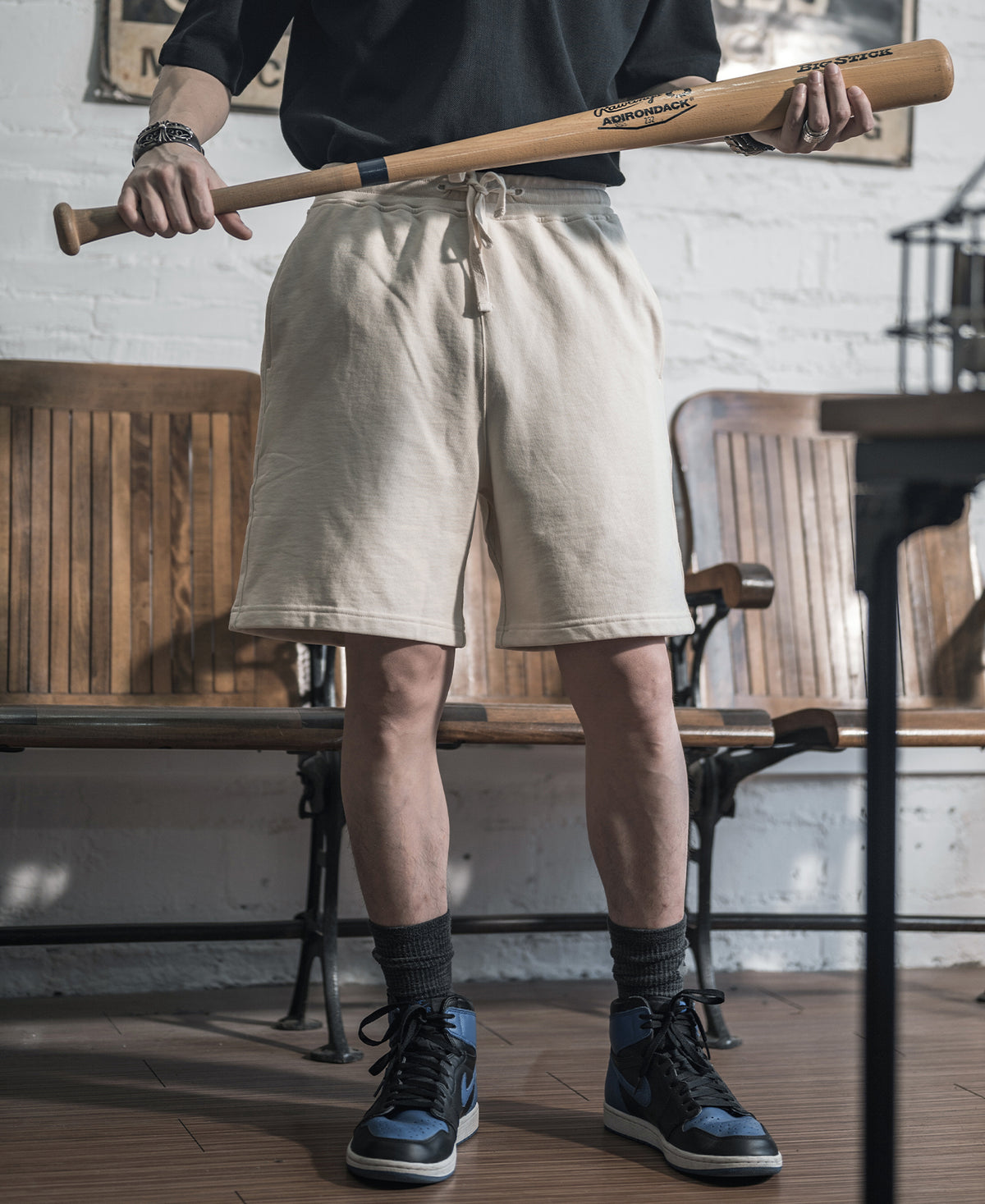 15 oz French Terry Sweat Shorts - Apricot