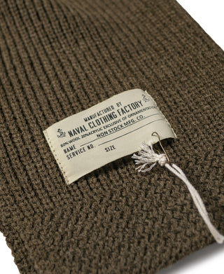 USN Wool Scarf - Olive