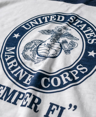 1970s USMC Semper Fi Print Athletic T-Shirt