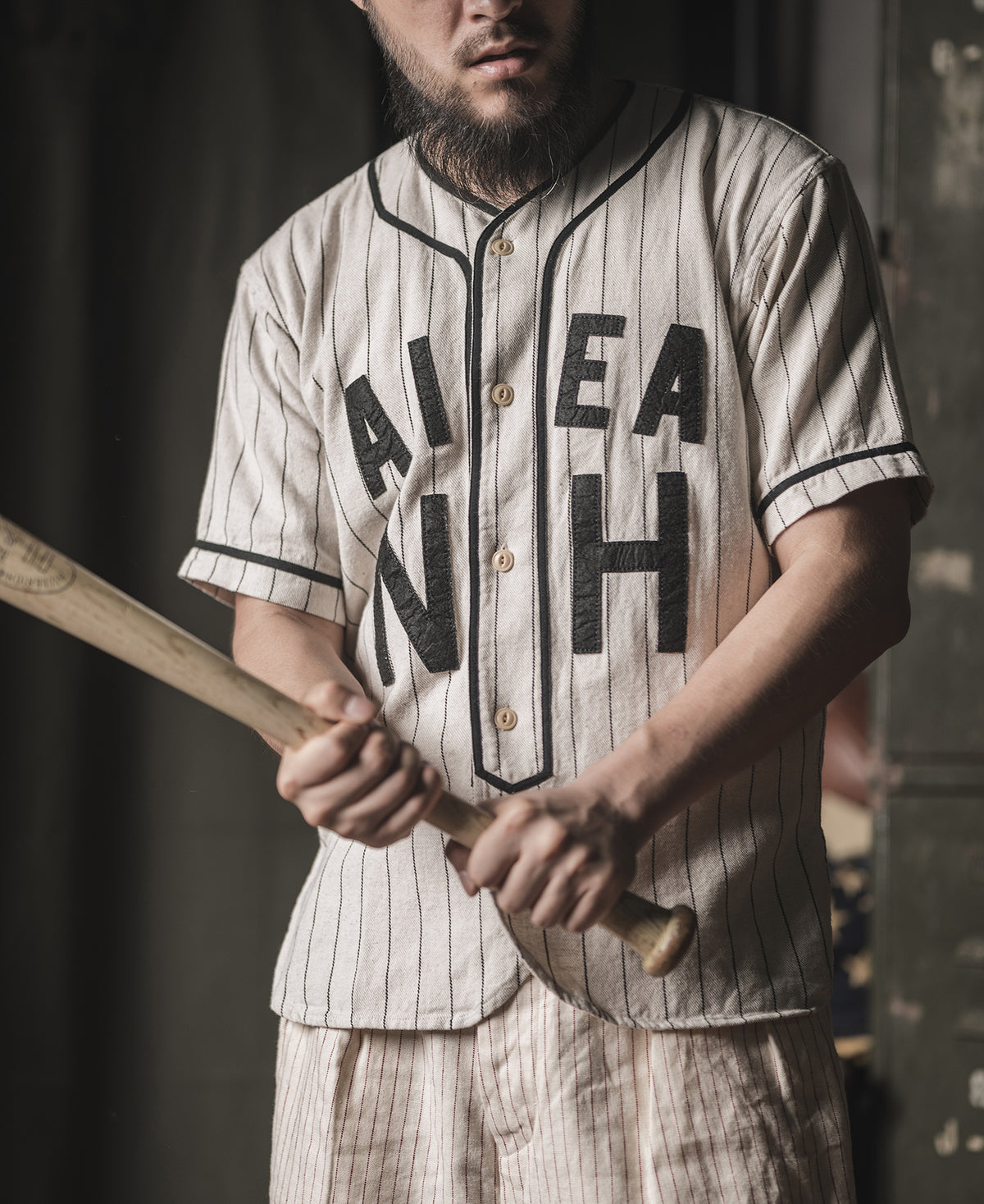 WWII Military Baseball Shirt - AIEA NH