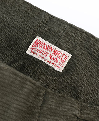 British Army Bedford Cord Gurkha Bermuda Trousers - Olive