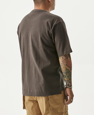 9.8 oz Cotton Classic Pocket T-Shirt - Dark Gray