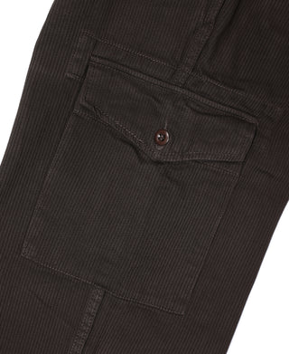 British Army Bedford Cord Gurkha Bermuda Trousers - Brown