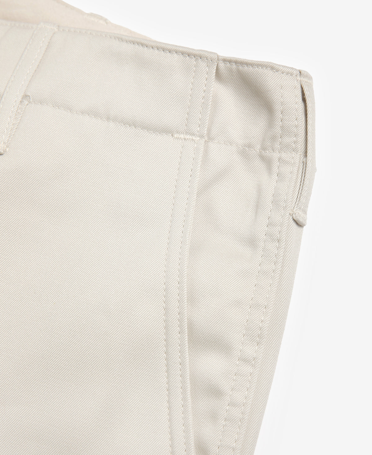 1950s US Army 14 oz Officer Chino Trousers - White