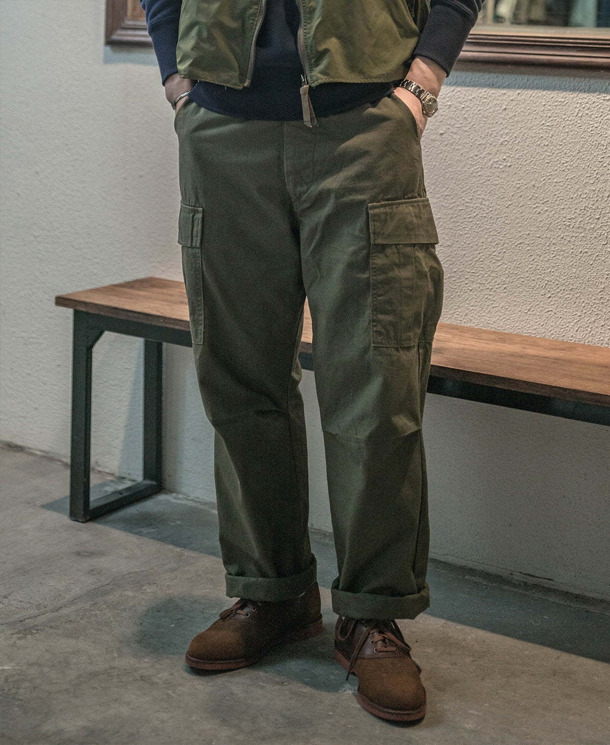 Vintage Military 4 Pocket Fatigue Pant